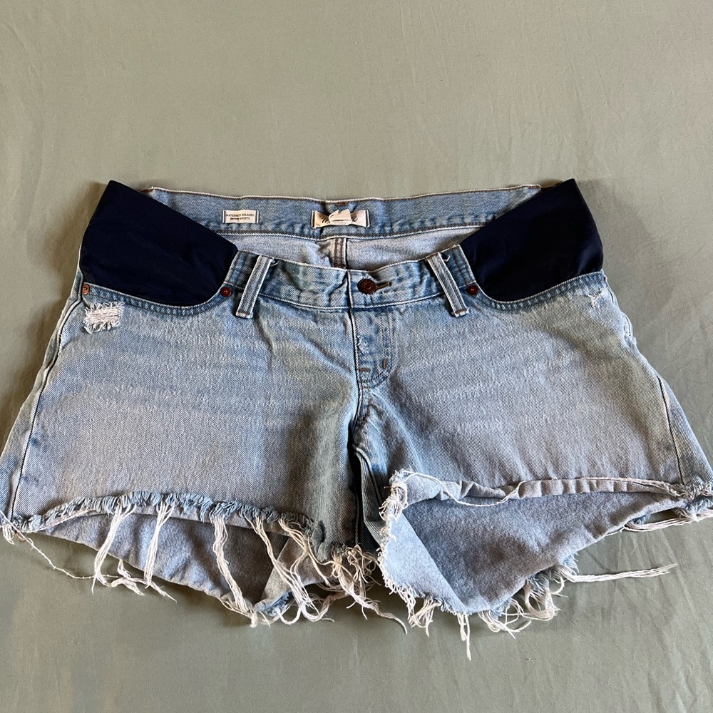 Madewell maternity shorts size 31